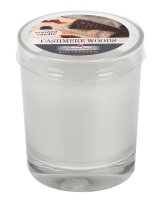 Duftkerze im Glas Cashmere Woods 79 x Ø 65 mm, ca....