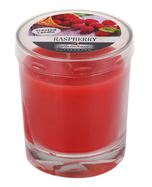 Duftkerze im Glas Raspberry 79 x Ø 65 mm, ca. 26 h