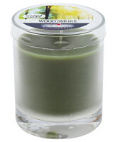Duftkerze im Glas Wood Smoke 79 x Ø 65 mm, ca. 26 h