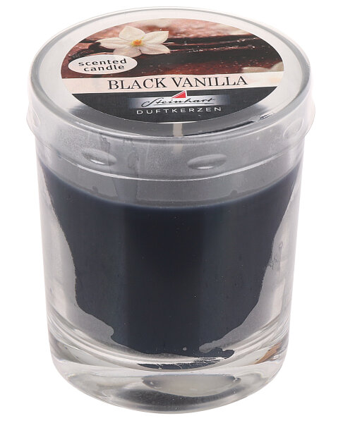 Duftkerze im Glas Black Vanilla 79 x Ø 65 mm, ca. 26 h