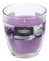 Duftkerze im Glas "Cero" Lavender 80 x Ø...