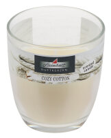 Duftkerze im Glas "Cero" Cozy Cotton 80 x...