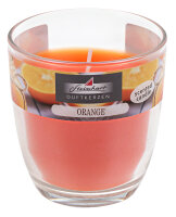 Duftkerze im Glas "Cero" Orange 80 x Ø...