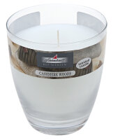 Duftkerze im Glas (bauchig) Cashmere Woods 107 x Ø...