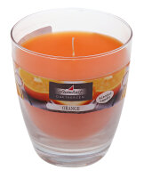 Duftkerze im Glas (bauchig) Orange 107 x Ø 92 mm,...