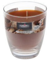 Duftkerze im Glas (bauchig) Sugar & Spice 107 x...