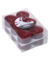 Duftteelichter im 12er Pack Black Cherry 18 x Ø 38...