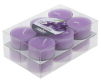 Duftteelichter im 12er Pack Lavender 18 x Ø 38 mm...