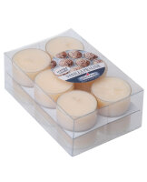 Duftteelichter im 12er Pack Vanilla Praline 18 x Ø...