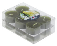 Duftteelichter im 12er Pack Wood Smoke 18 x Ø 38...