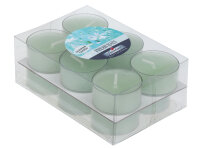 Duftteelichter im 12er Pack Fresh Rain 18 x Ø 38...