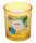Citronella Kerzen Glas Colour "Lemon & Lime" Gelb 79 x Ø 65 mm