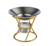 Öllampe Duftlampe "Modern" Gold/Silber mit...