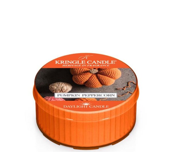 Kringle Candle Duftkerze Daylight Maxi-Teelicht Pumpkin Peppercorn
