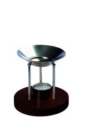 Öllampe "Edel glänzend" Silber...