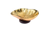 Räucherschale „Blatt“ Gold 90 x 120 mm
